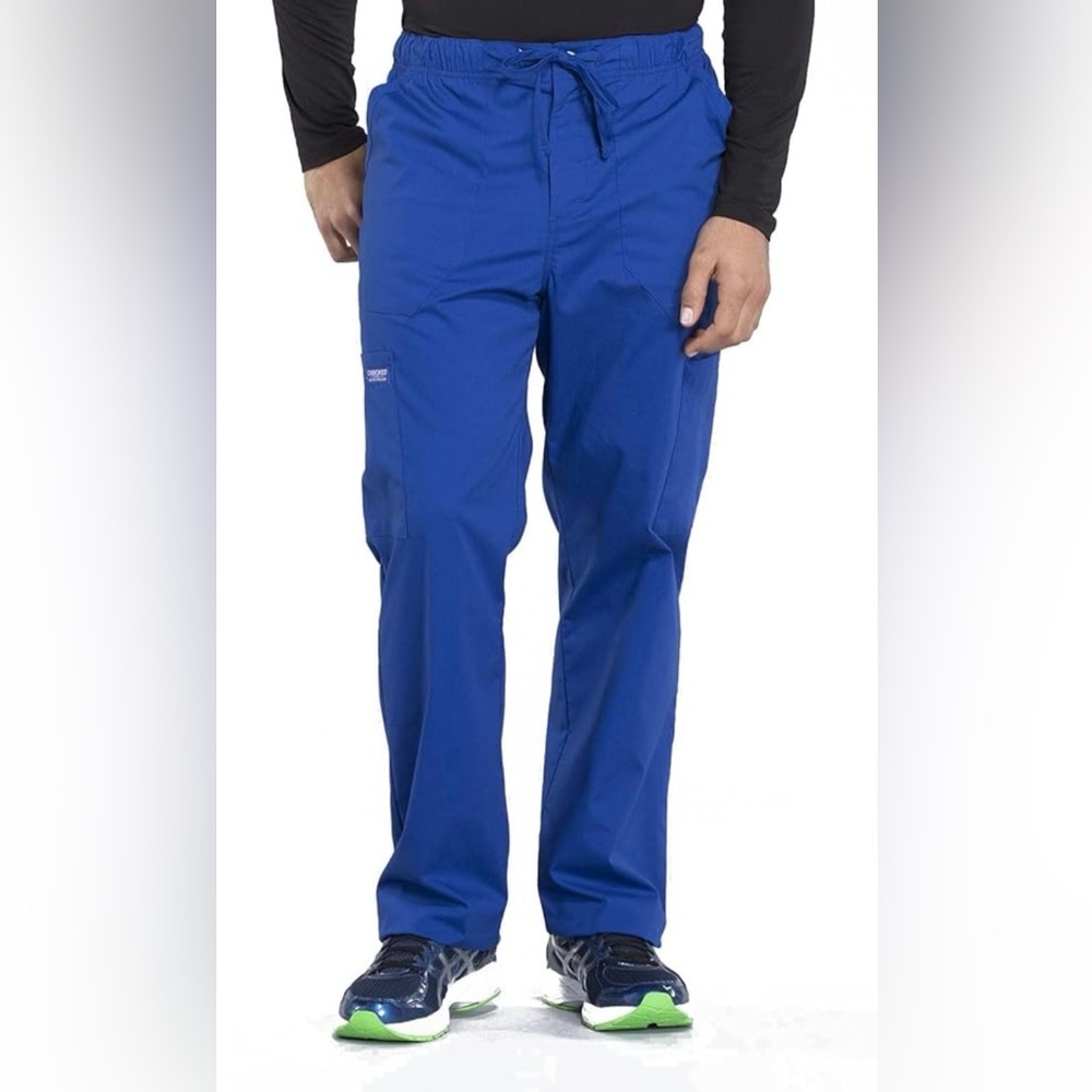Cherokee Certainty Unisex Blue Scrubb Pants Size M